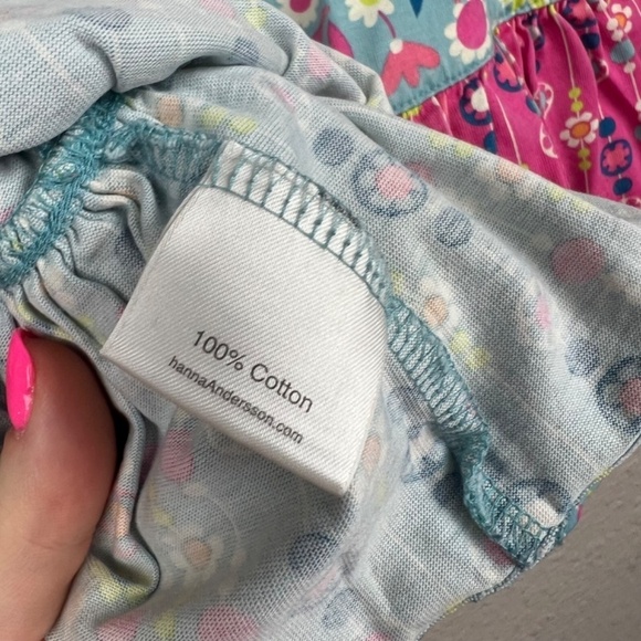 Hanna Anderson Tiered Layered Ruffle Skirt Sz 100CM - Picture 4 of 7